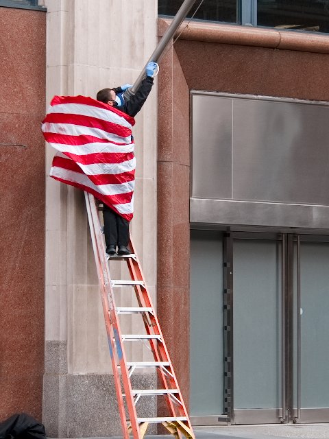 flag handler