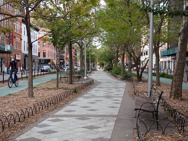 Median pathway